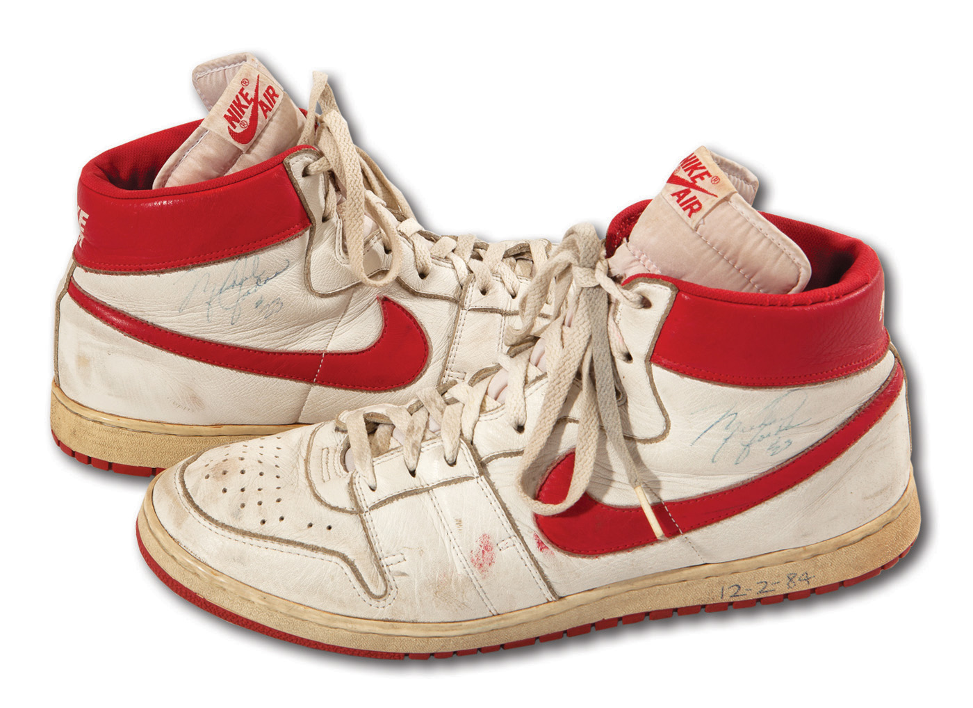Michael Jordan's Nike Air Jordan Sneakers Sold at Auction