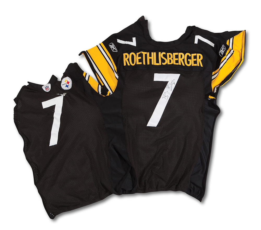 Big Ben' Roethlisberger's Game-Used Steelers Gear Is Up for Auction