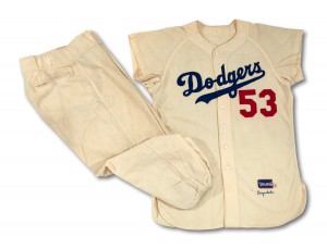 Don Drysdale '56 Dodgers Uniform