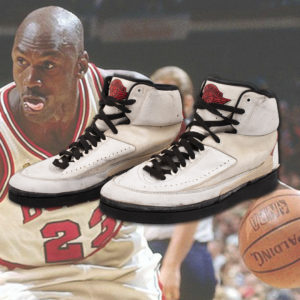 1986-87 Michael Jordan Game Used & Dual-Signed Nike Air Jordan II Shoes ...