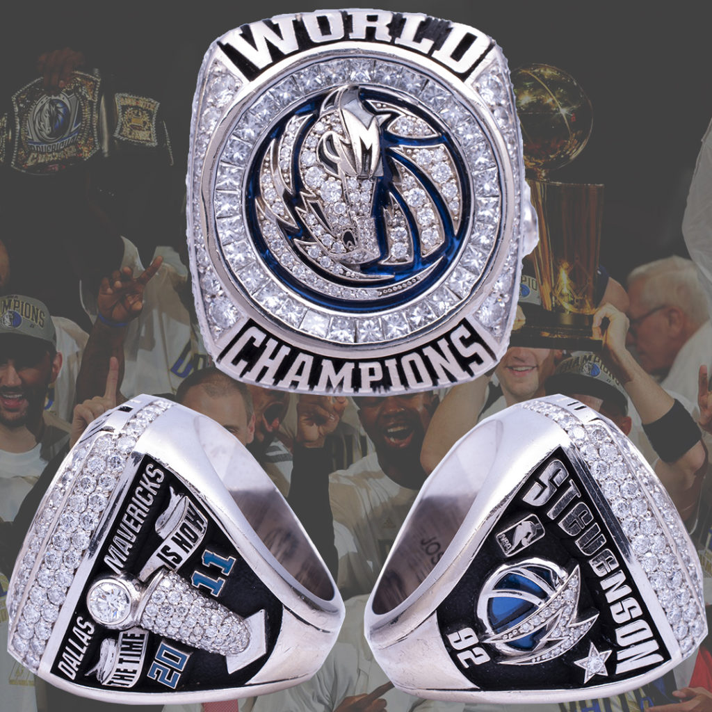 Lot Detail - DESHAWN STEVENSON'S 2011 DALLAS MAVERICKS NBA CHAMPIONSHIP  RING - 10K GOLD WITH DIAMONDS