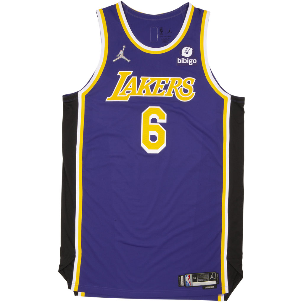 LeBron James - Los Angeles Lakers - Game-Worn Statement Edition