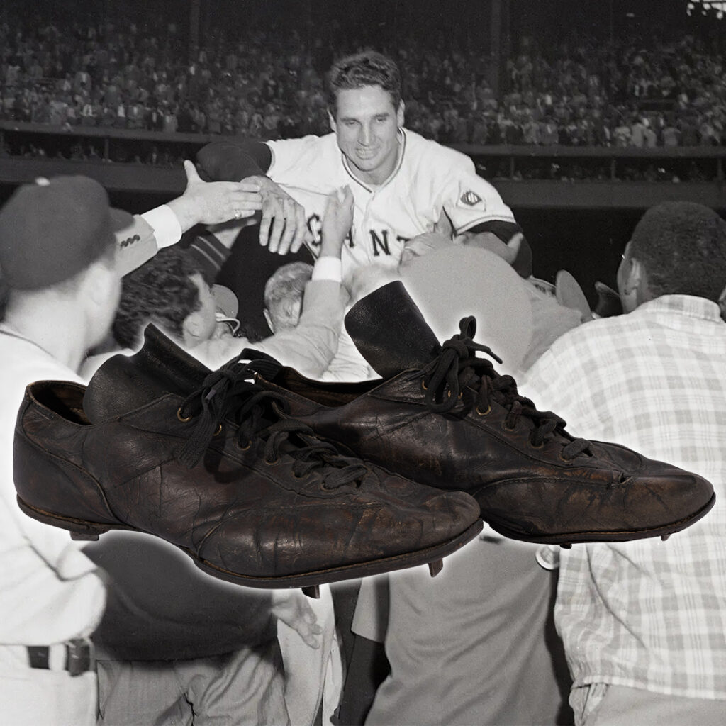 Bobby Thomson Jersey - New York Giants 1951 Away Throwback MLB